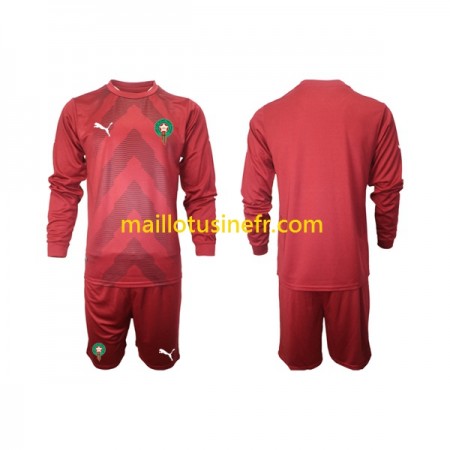 Maillot de Foot Maroc Gardien Domicile 2022 Manches Longues - Enfant Maillot de Foot Maroc Gardien Domicile 2022 Manches Longues - Enfant